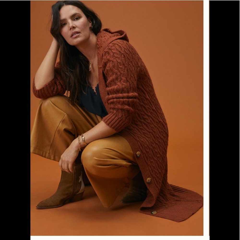 Hooded Duster Cardigan